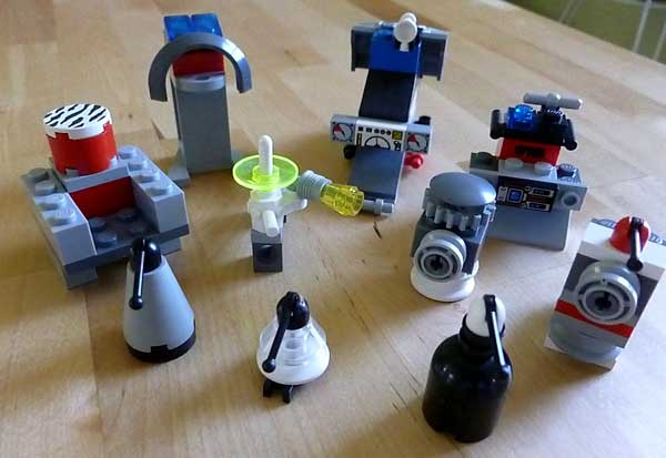 Building robots out of LEGO bricks