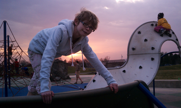 Homeschooling playground fun