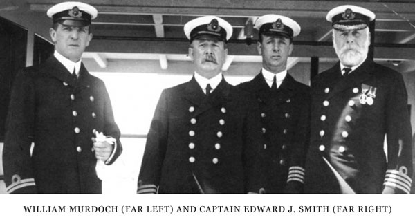 Titanic crew and captain