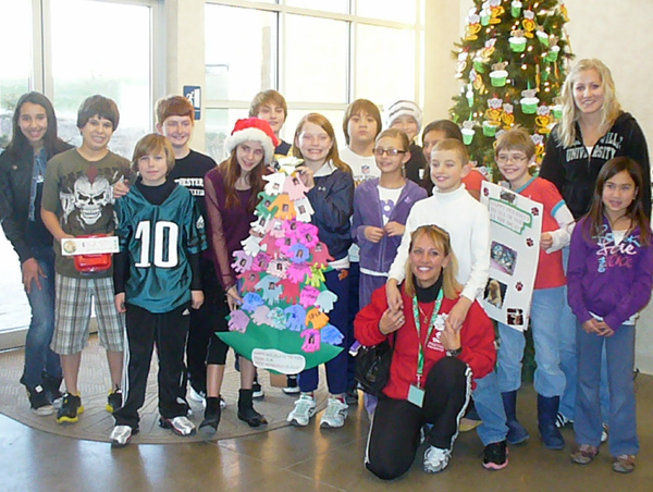 Fifth-grade class donates to the SPCA