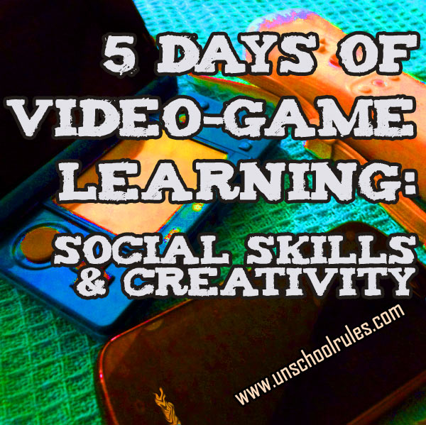 5 Days of Video-Game Learning series: Video games that teach social skills and creativity