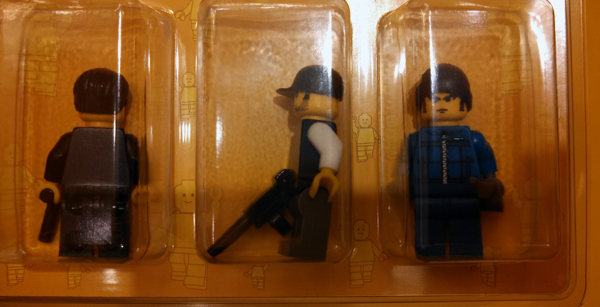 Build-your-own LEGO minifigures, James Bond-themed