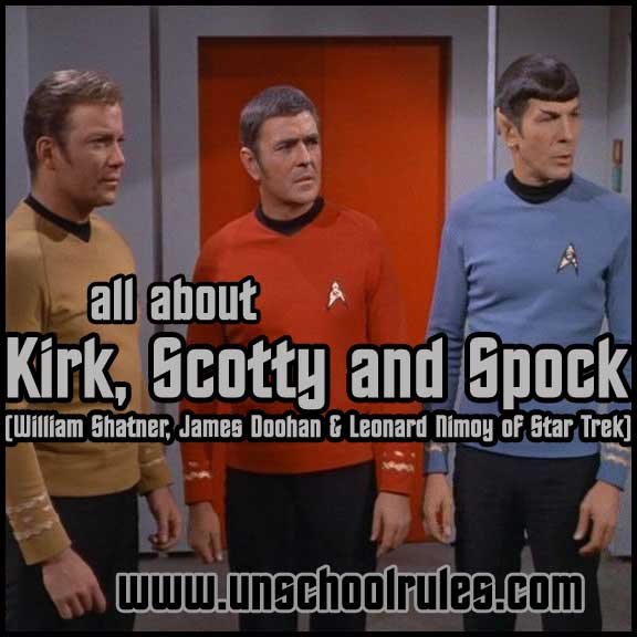 captain kirk and scotty star trek images