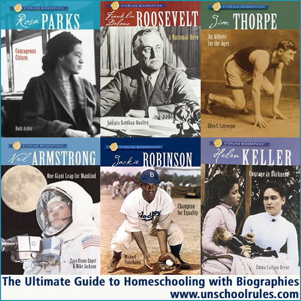 The Ultimate Guide to Homeschooling with Biographies using Sterling Biographies