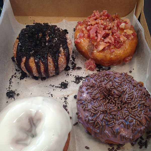 These doughnuts happened.