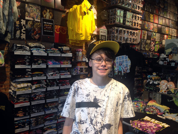 Unschool Rules Day in the Life of Unschoolers: Ashar loves Hot Topic. Really, really, really loves Hot Topic. Did I mention he loves Hot Topic?