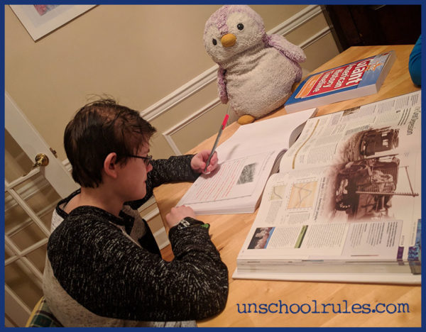 Unschool Rules review of Sunflower Education's The Giant American History Timeline: A great, creative walk through history with no textbooks required!